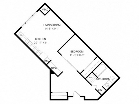 333 E. McKinley St. Studio-2 Beds Apartment, Arizona for Rent - Photo Gallery 31